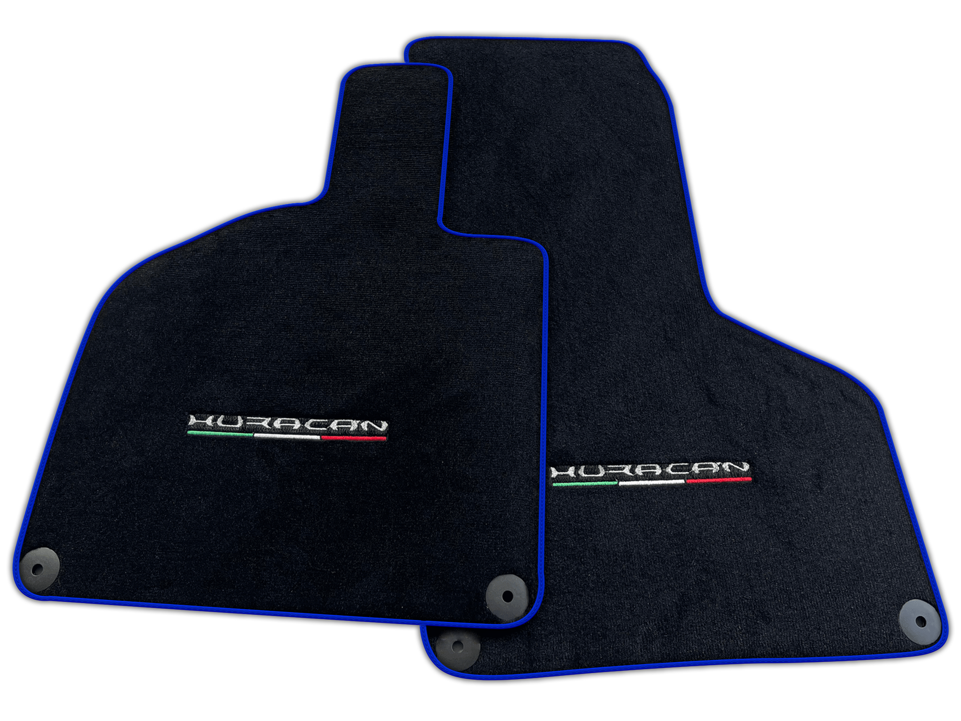 Black Carpet Floor Mats for Lamborghini Huracan | Various Trim Colors