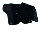 Custom Black Floor Mats For Ferrari California 2008-2014 With Alcantara