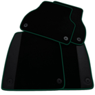 Customizable Black Floor Mats for A7 - C8 (2018-2023)