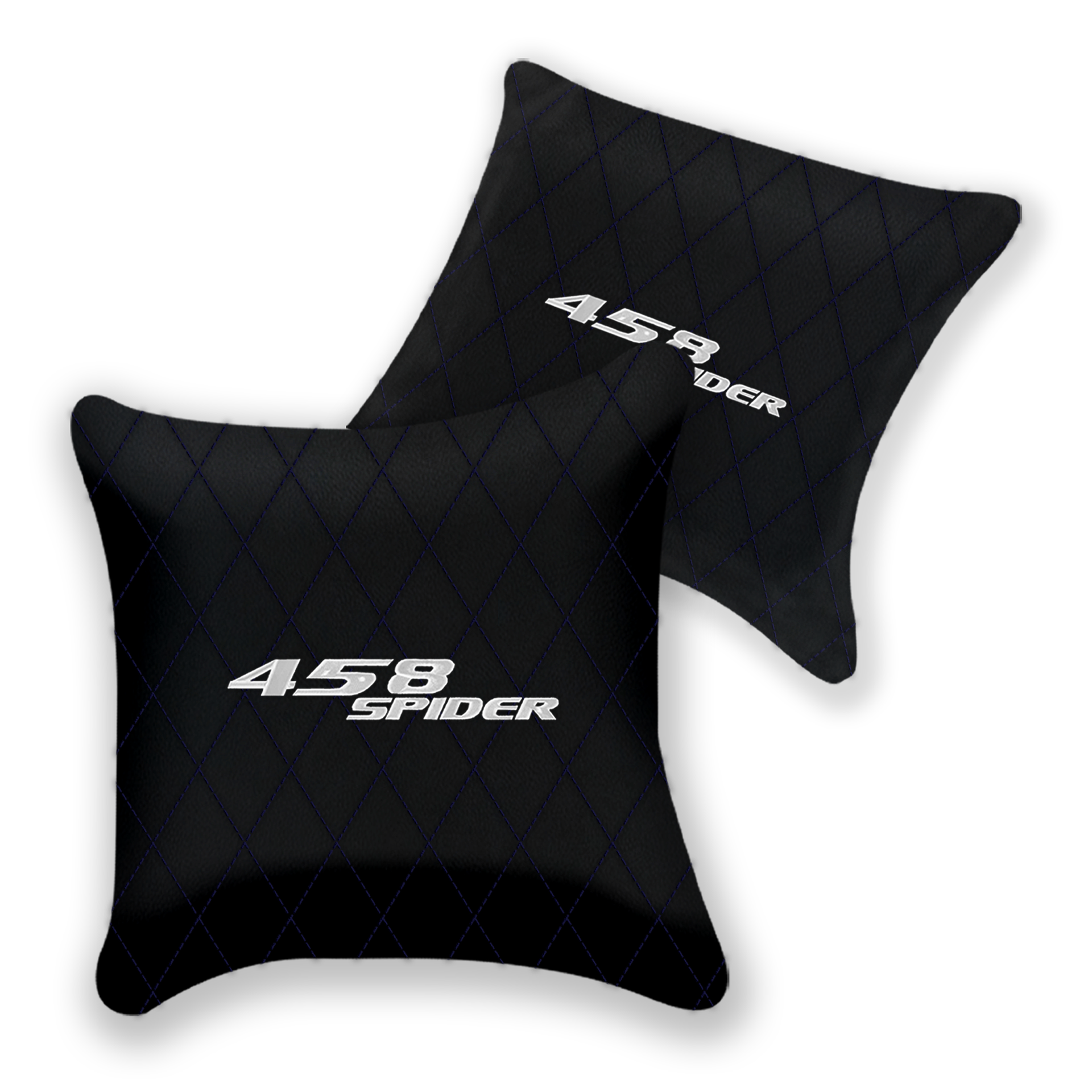Custom Black Leather Pillows for Ferrari 458 Speciale (2012-2015)