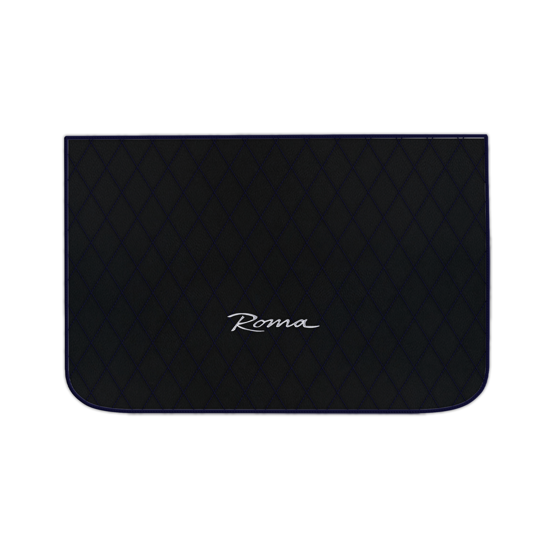 Premium Black Leather Floor Mats for Ferrari Portofino (2018-2023)