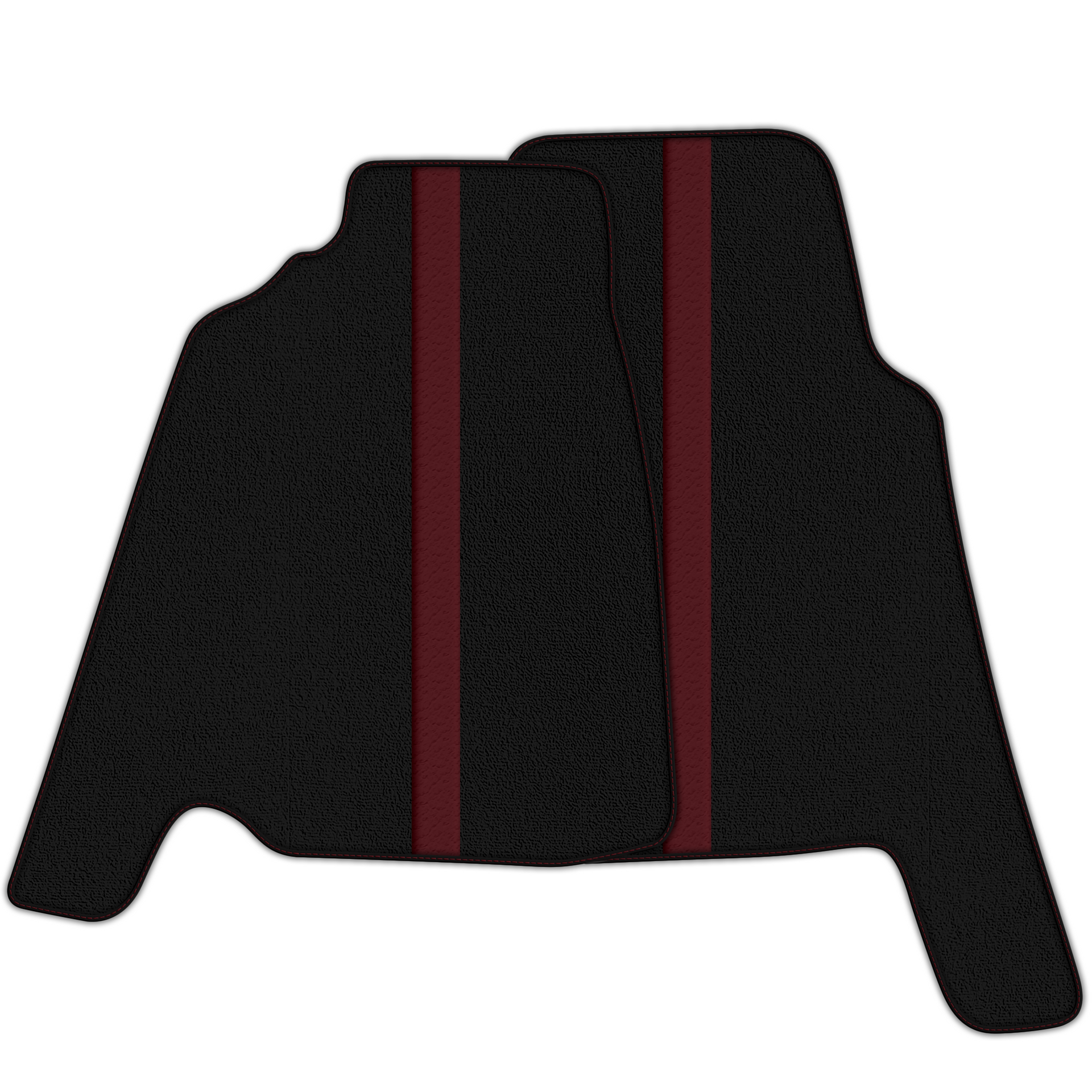 Black Floor Mats for Ferrari 348 TS (1989-1995) | Custom Fit