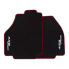 Black Leather Floor Mats for Ferrari 458 Spider (2012-2015) | Custom