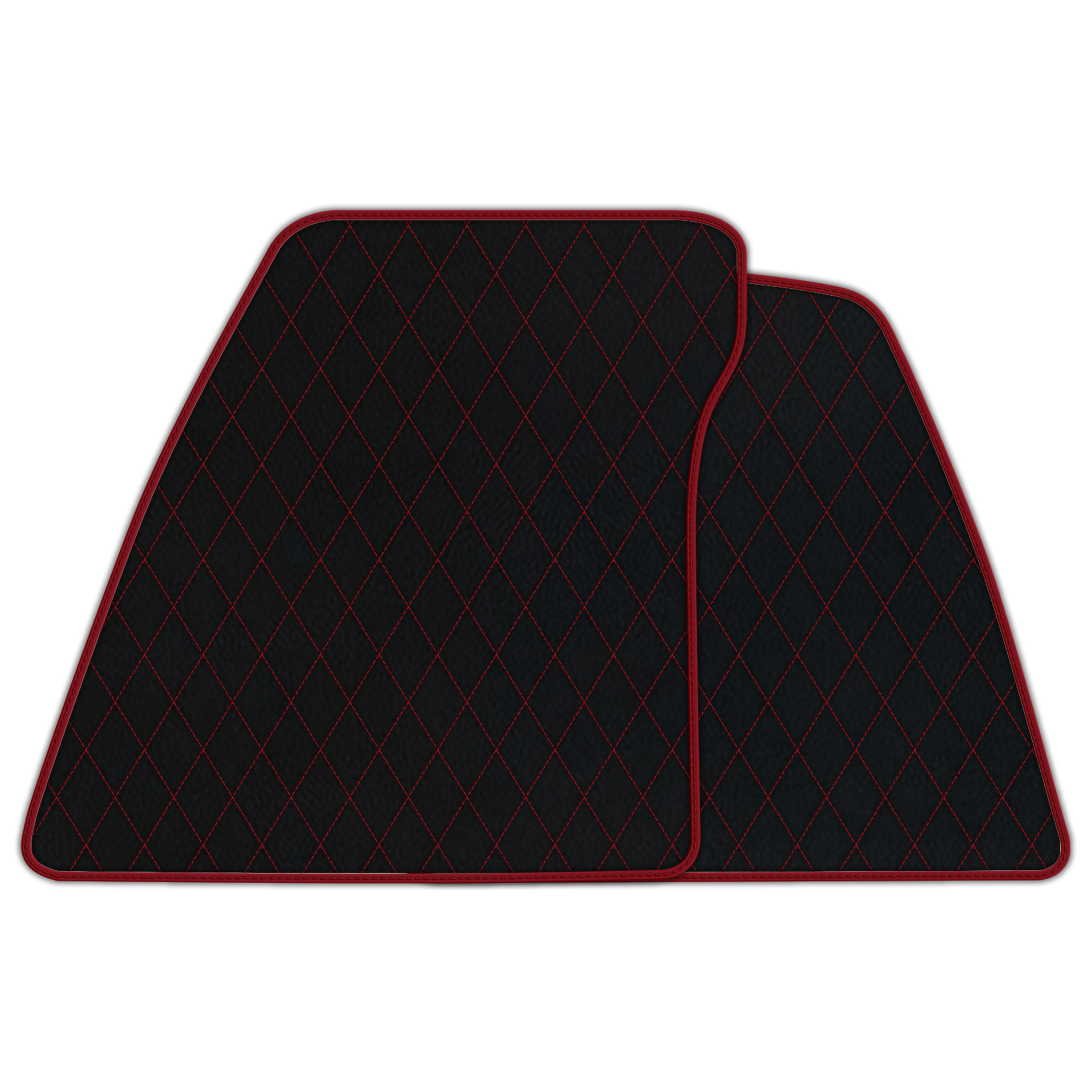 Black Leather Floor Mats for Bentley Mulsanne (2010-2020) | AW1 Design
