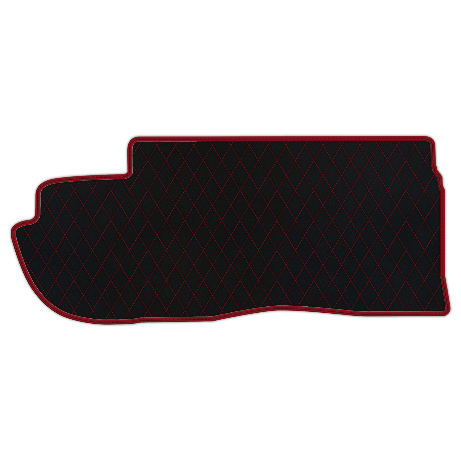 Custom Black Leather Floor Mats for Ferrari 599 Coupe (2006-2012)