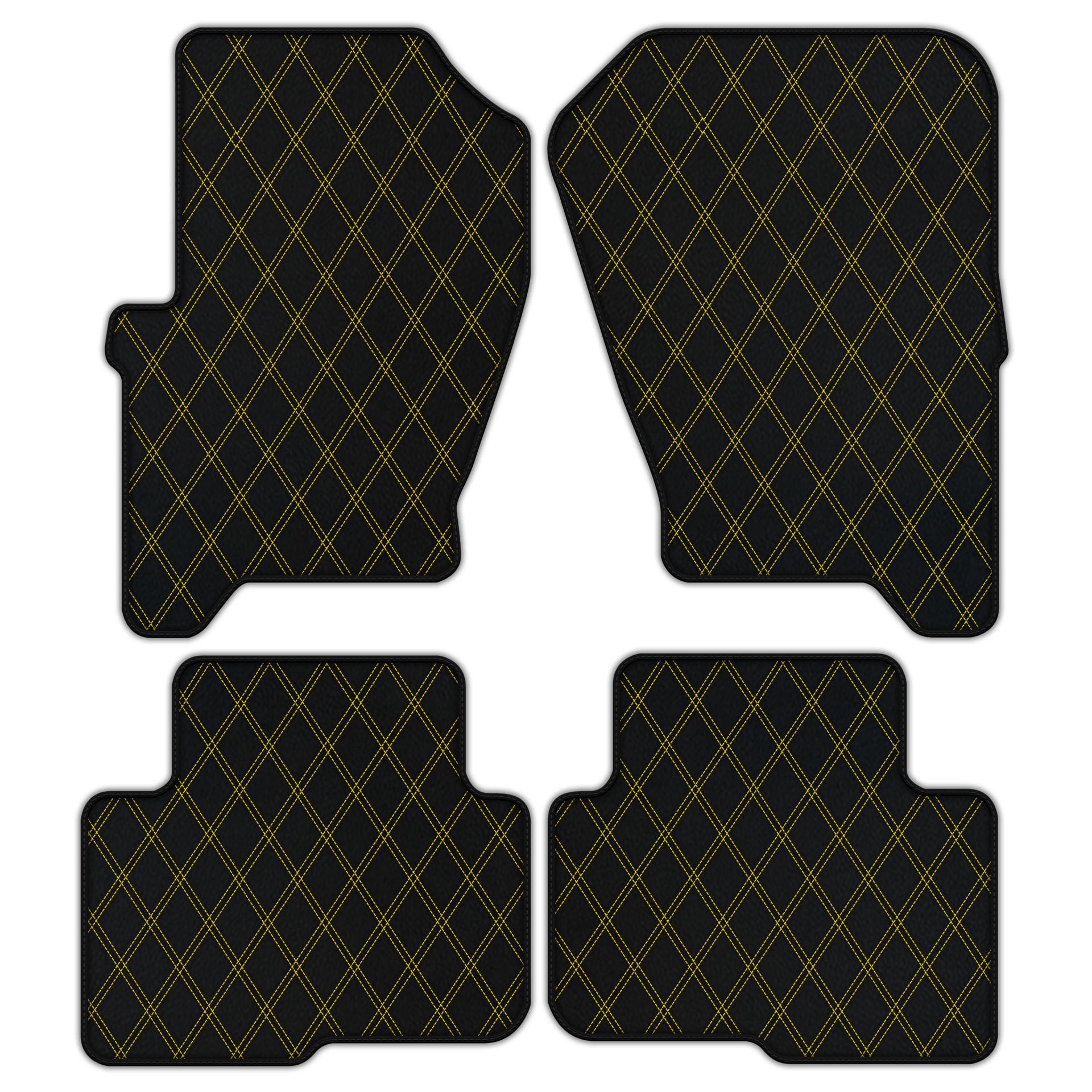 Customizable Leather Floor Mats for Land Rover Discovery (2004-2009)