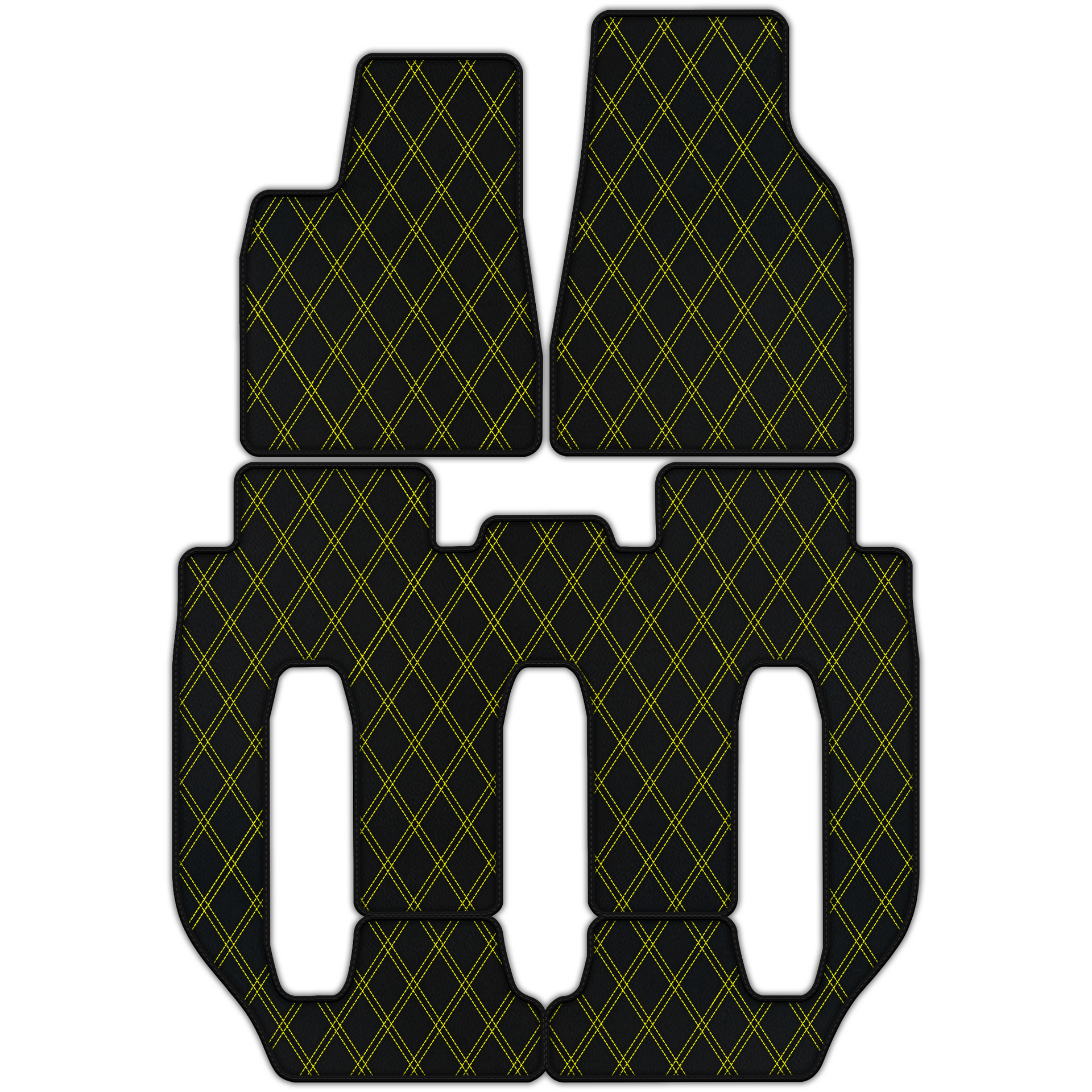 Custom Leather Floor Mats for Tesla Model X (2016-2017)