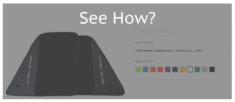 Spersonalizuj dywaniki samochodowe Ferrari: dodaj własny tekst i styl!