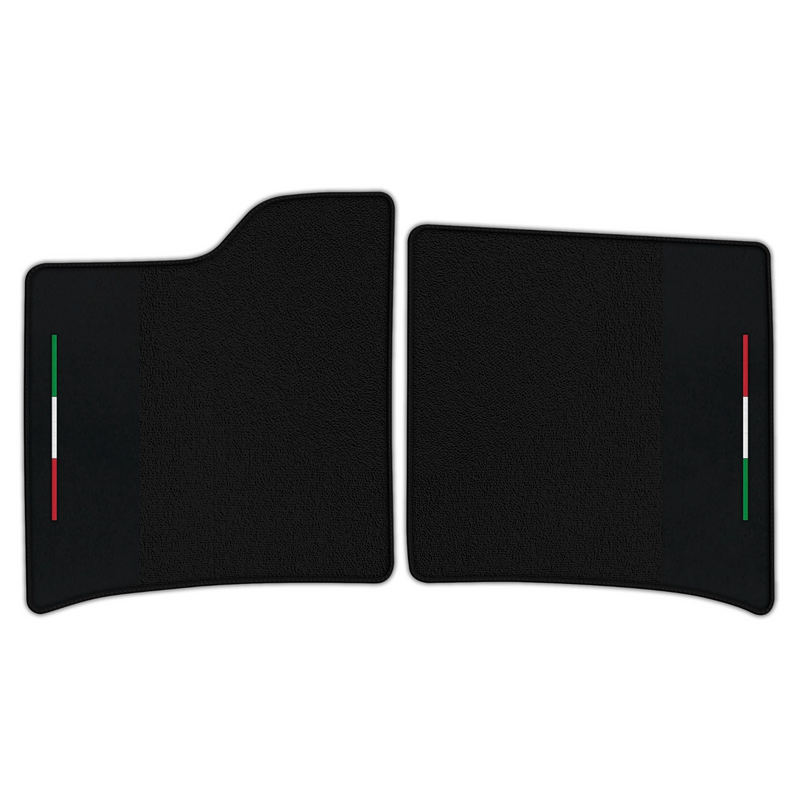 Floor Mats From Carpet With Leather for Ferrari 12Cilindri - Italy Edition