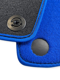 Floor Mats For Ferrari California 2008-2014 Blue Color - AutoWin