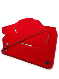 Floor Mats For Ferrari California 2008-2014 Red Color - AutoWin