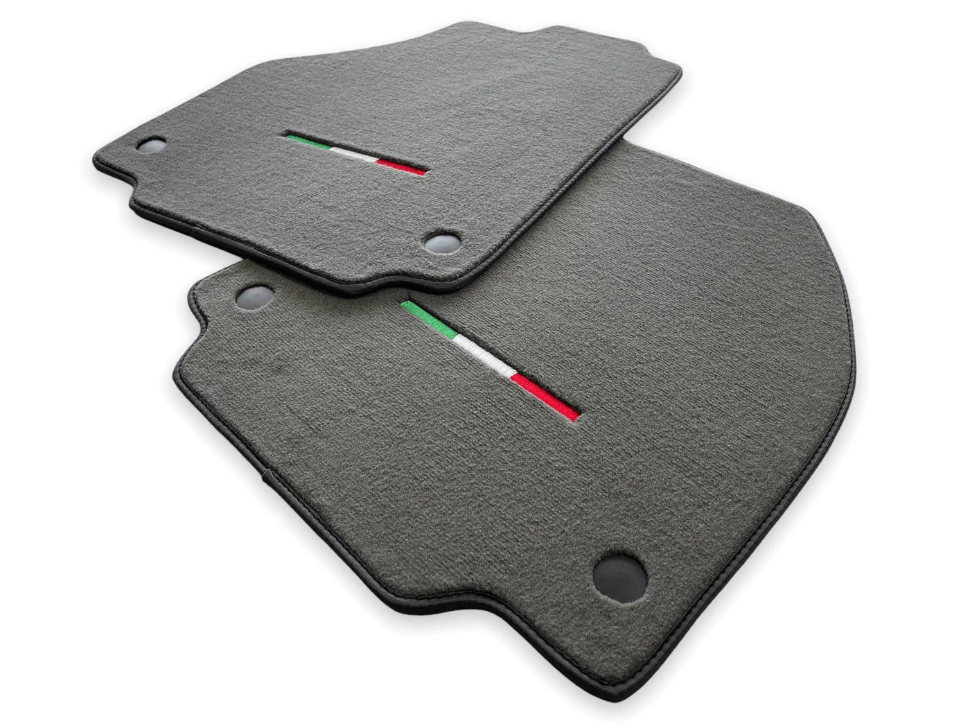 Floor Mats For Ferrari 458 Italia 2009-2015 Gray Autowin Brand Italian Edition - AutoWin