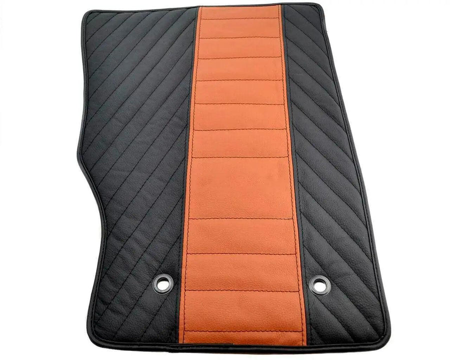 Leather Floor Mats For Land Rover Defender 130 L663 (2022-2024) 5-7 Seater - AutoWin