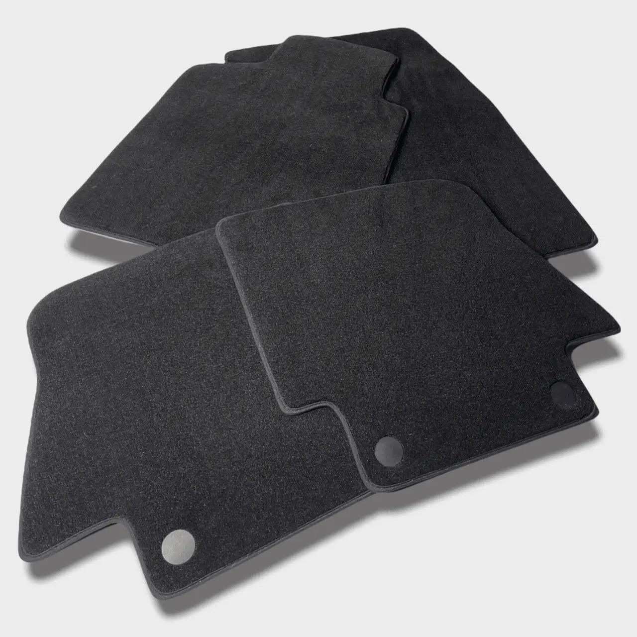 Floor Mats For Maserati GranCabrio MC (2013-2019) Black - AutoWin