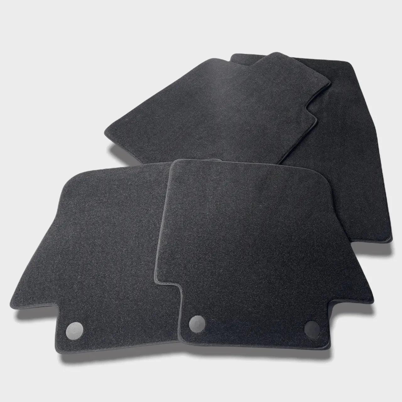 Floor Mats For Maserati GranCabrio MC (2013-2019) Black - AutoWin