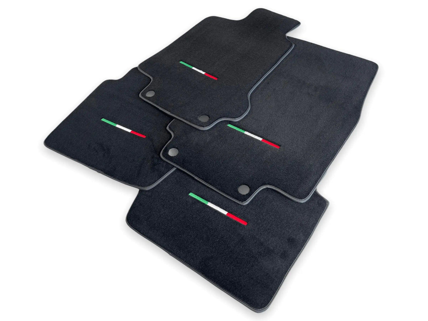 Floor Mats For Maserati GranTurismo S (2008-2012) Black IT Edition - AutoWin