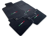 Floor Mats For Maserati GranTurismo Sport (2012-2019) Black IT Edition - AutoWin