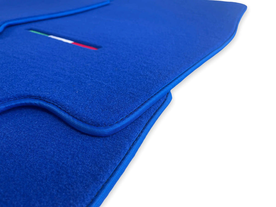 Floor Mats For Maserati GranTurismo Sportline (2009-2019) Blue IT Edition - AutoWin