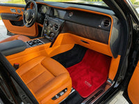 Mats dla Rolls Royce Cullinan Rr31 2018-2025 Czerwony Design ER56