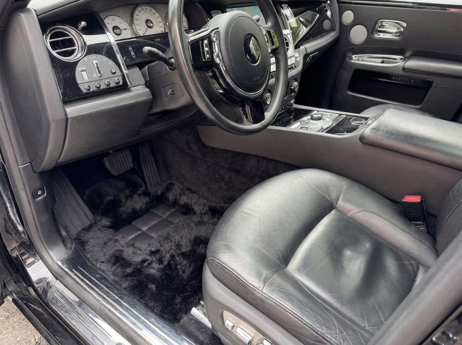 Dywaniki z prawdziwej wełny owczej Rolls Royce Ghost Series I (2010–2020) Marka Er56 Design