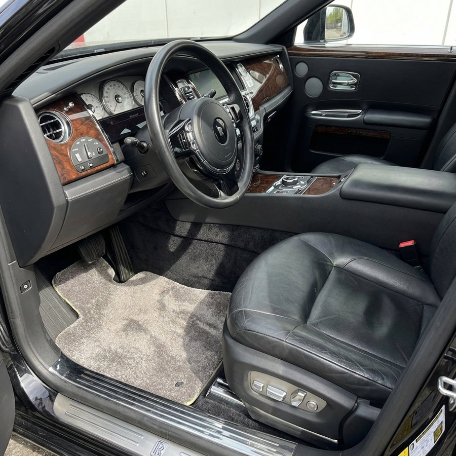 Dywaniki samochodowe dla Rolls Royce Ghost Series II (2021-2024) ROVBUT beżowe