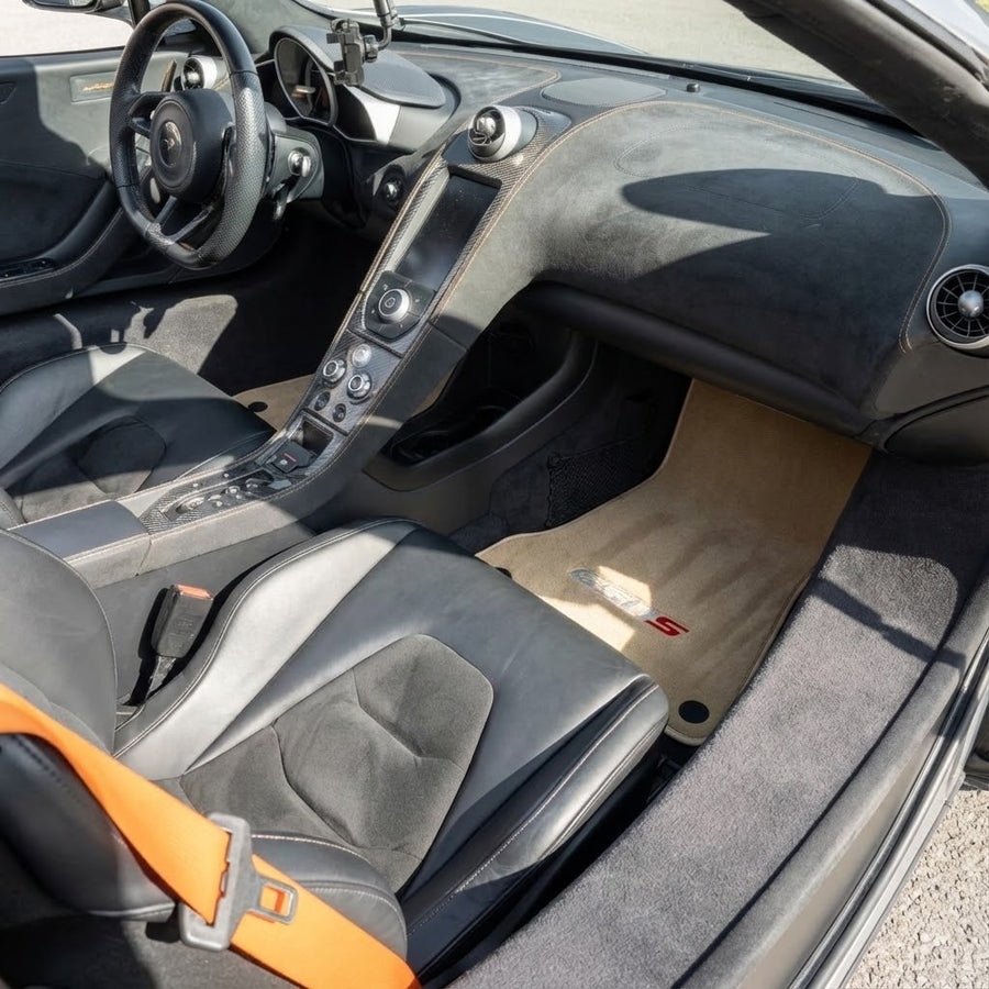 Beżowe Dywaniki samochodowe dla McLaren 650S Na wymiar
