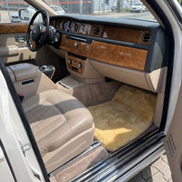 Naturalne kolorowe dywaniki samochodowe z medycznej owczej skóry do Rolls Royce Phantom Sedan | Relugan