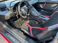 Carbon Leather Floor Mats for Lamborghini Aventador SV