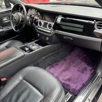 Purple Sheepskin Floor Mats for Rolls-Royce Ghost Series II (2021-2024)