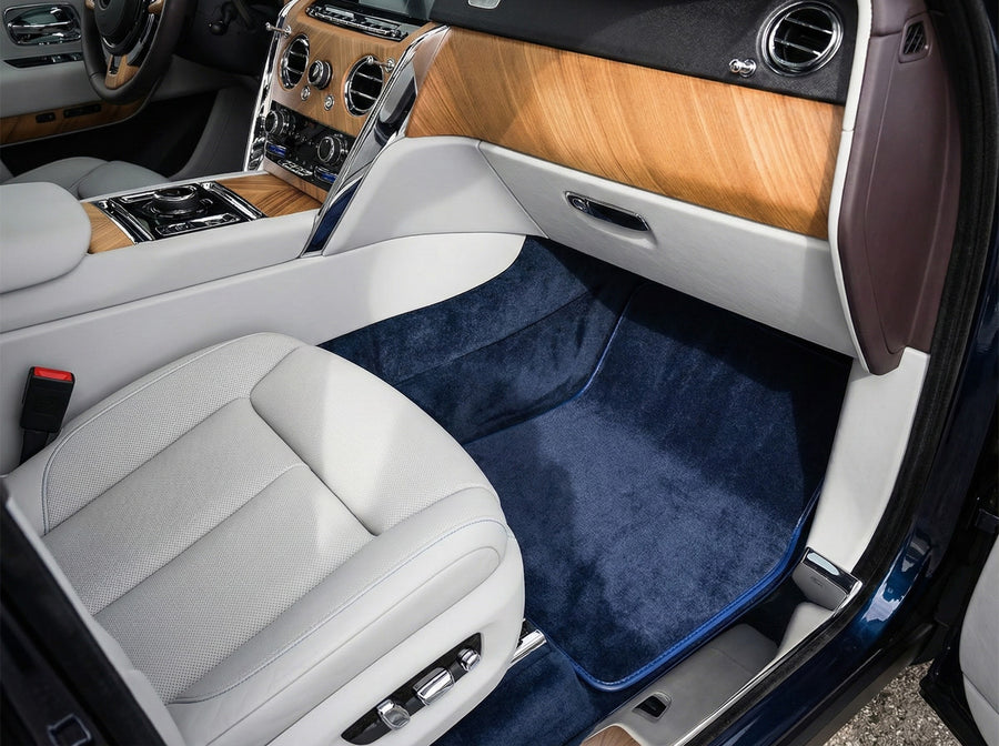 Matsy Samochodowe do Rolls Royce Cullinan Rr31 2018-2025 Ciemnoniebieskie