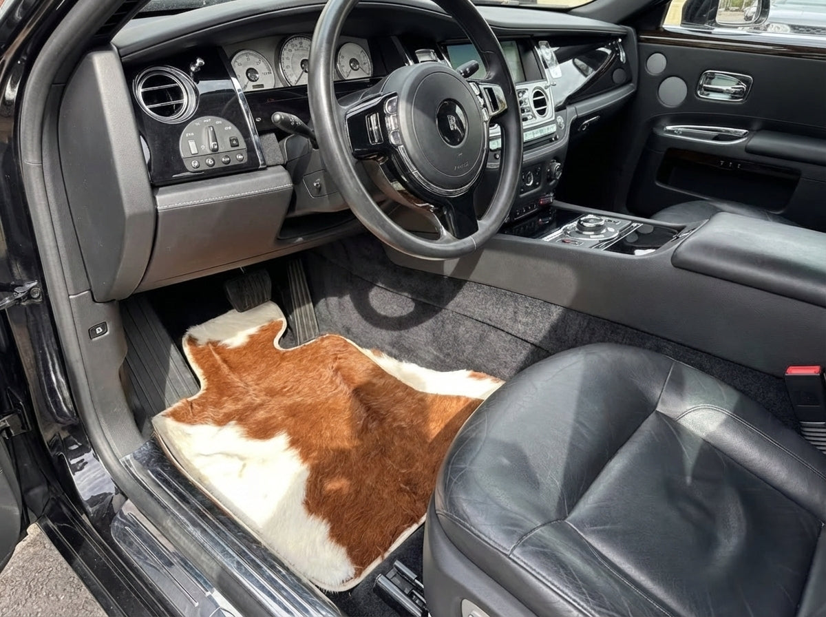 Floor Mats For Rolls Royce Ghost Series I (2010–2020) Cow Leather