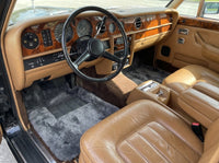 Ciemnoszare Dywaniki welurowe samochodowe do Rolls