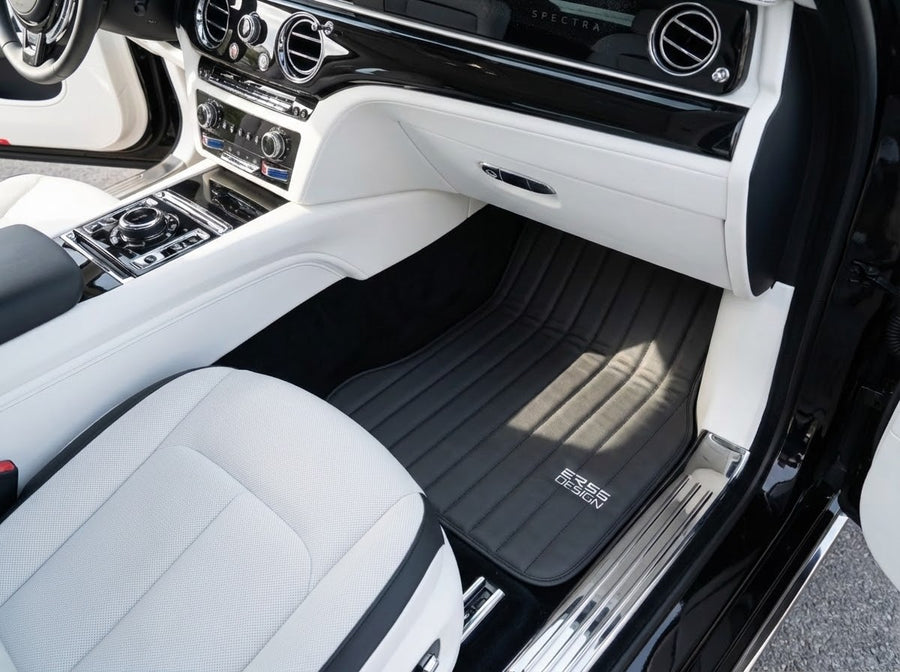 Skórzane dywaniki samochodowe do Rolls Royce Spectre (2023-2024) Design ER56