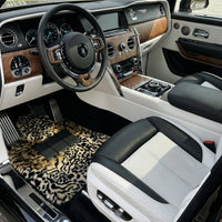 Leopard Fur Floor Mats for Rolls-Royce Cullinan (2018-2025)
