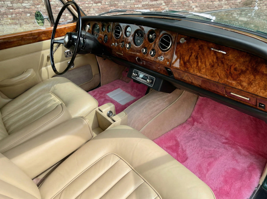 Różowe Dywaniki wełniane dla Rolls Royce Shadow