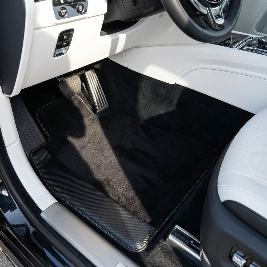 Mata samochodowe na zamówienie do Rolls Royce Spectre (2023-2024) z karbonowej skóry