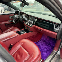 Violet Sheepskin Floor Mats for Rolls-Royce Ghost Series I (2010-2020)