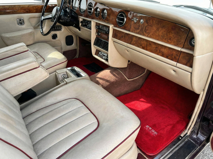Dywaniki dla Rolls Royce Shadow 1965-1977 Czerwone ER56 Design