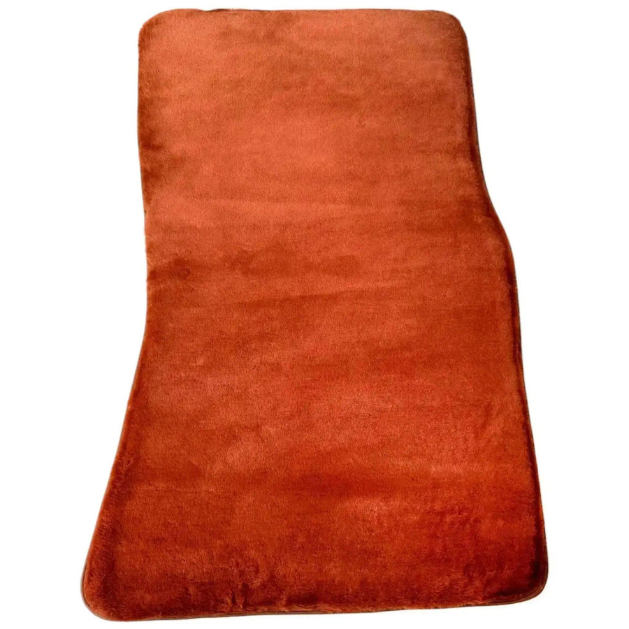 Ginger Color Sheepskin Floor Mats for Rolls-Royce Dawn (2016-2023) - AutoWin