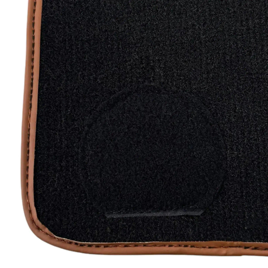 Ginger Color Sheepskin Floor Mats for Rolls-Royce Dawn (2016-2023) - AutoWin