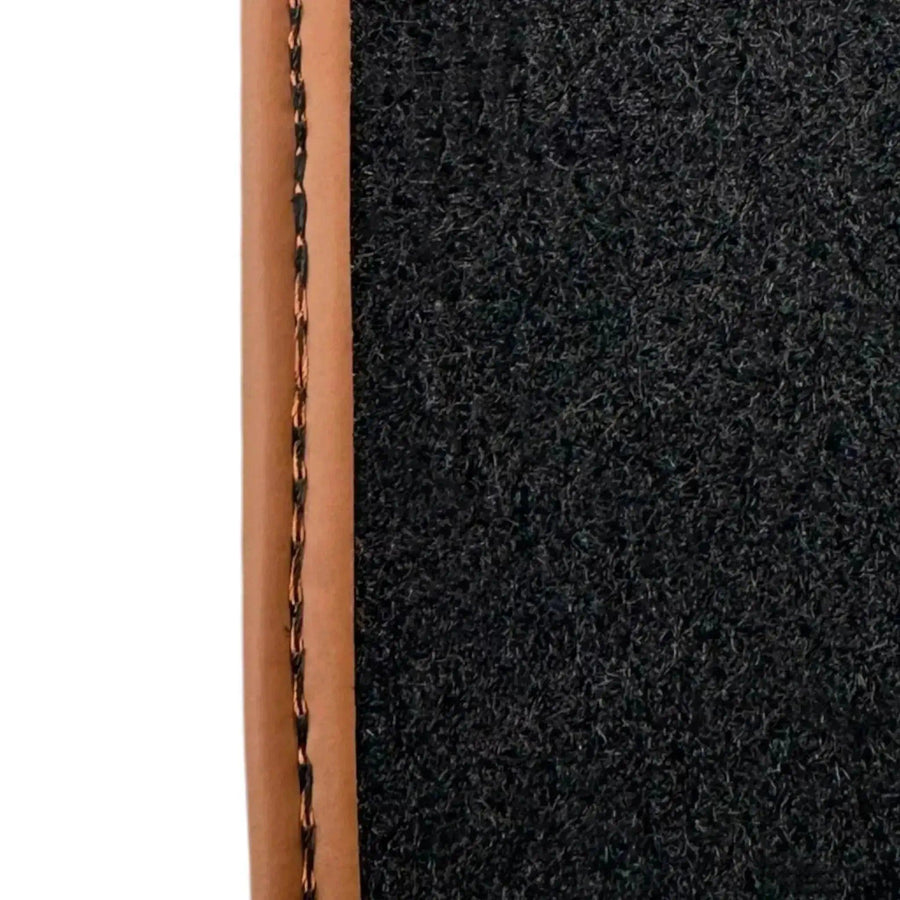 Ginger Color Sheepskin Floor Mats for Rolls-Royce Dawn (2016-2023) - AutoWin