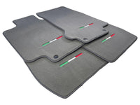 Gray Floor Mats For Maserati GranTurismo S (2008-2012) IT Edition - AutoWin