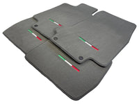 Gray Floor Mats For Maserati GranTurismo Sport (2012-2019) IT Edition - AutoWin