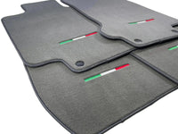 Gray Floor Mats For Maserati GranTurismo Sport (2012-2019) IT Edition - AutoWin