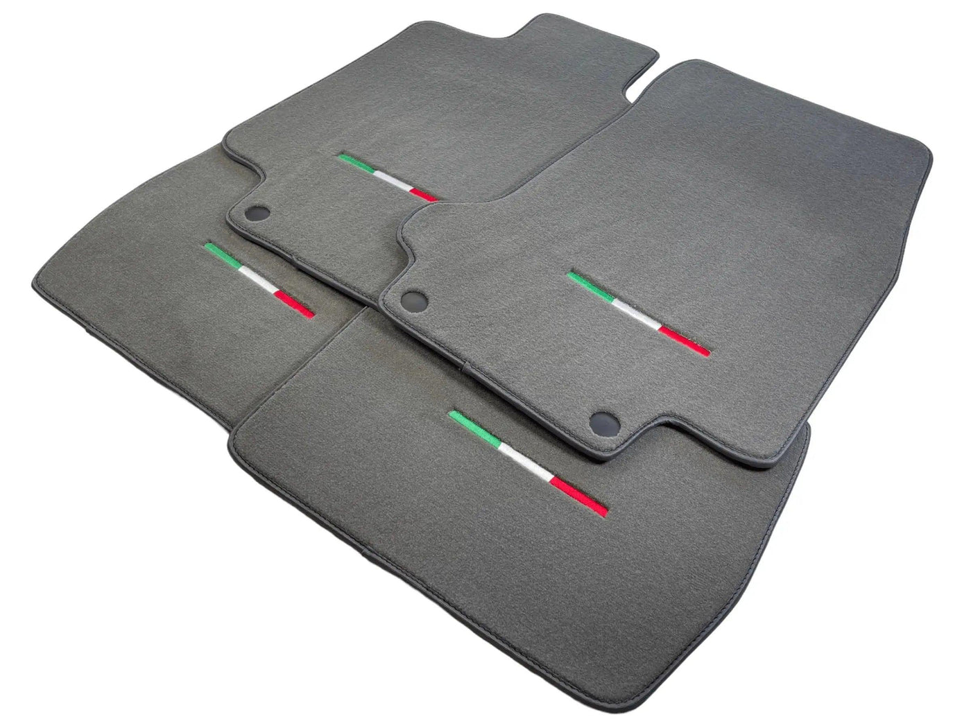 Gray Floor Mats For Maserati GranTurismo Sportline (2009-2019) IT Edition - AutoWin