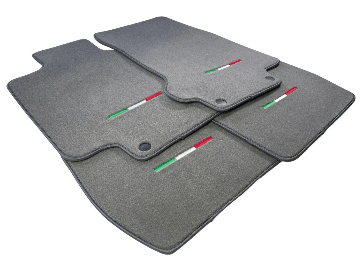 Gray Floor Mats For Maserati GranTurismo Sportline (2009-2019) IT Edition - AutoWin