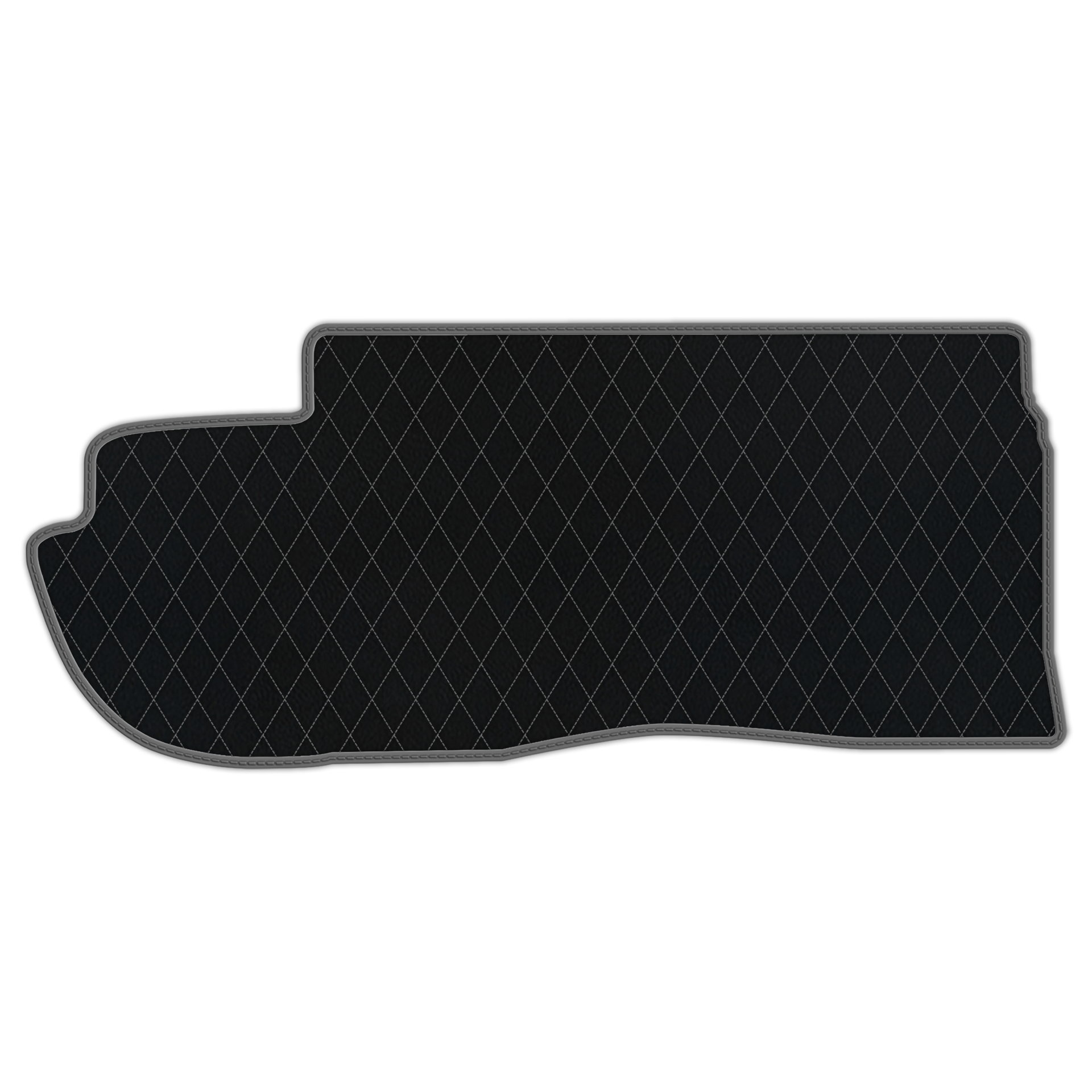Custom Black Leather Floor Mats for Ferrari 599 Coupe (2006-2012)