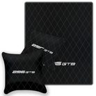 Premium Custom Black Leather Floor Mats for Ferrari FF (2011-2016)