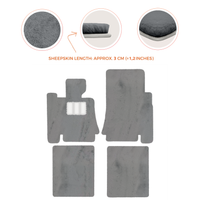 Premium Sheepskin Floor Mats for Bentley Mulsanne (2010-2020)