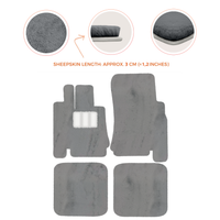 Premium Luxurious Sheepskin Floor Mats for Bentley Arnage (1998-2009)